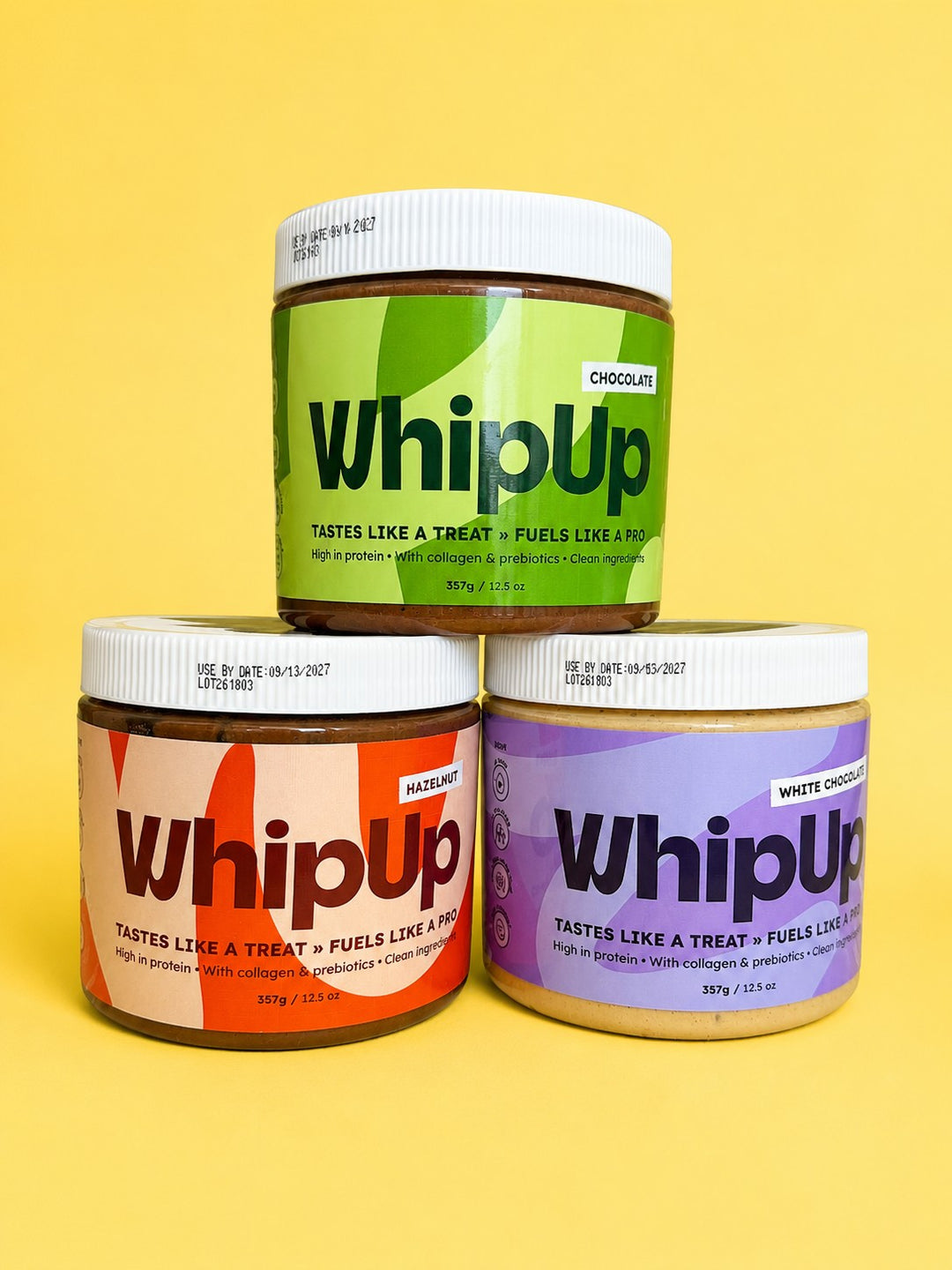WHIPUP® MIXED Case Pack – 6 Jars x 357g